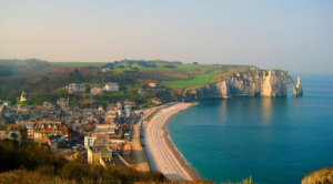 An image of a beach in Normandy